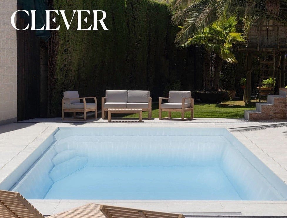 Pool Set 3x3m mit Technik und Abdeckung - Poolstark.de