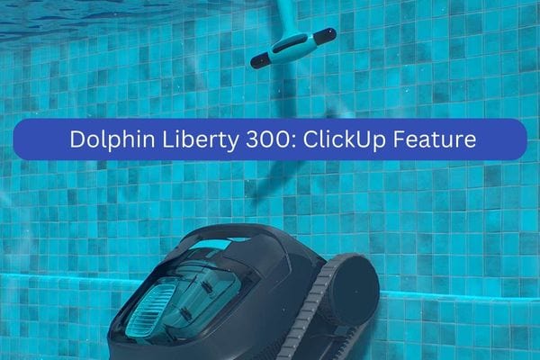 Akku Poolroboter Dolphin Liberty 300 von Maytronics, mit ClickUp