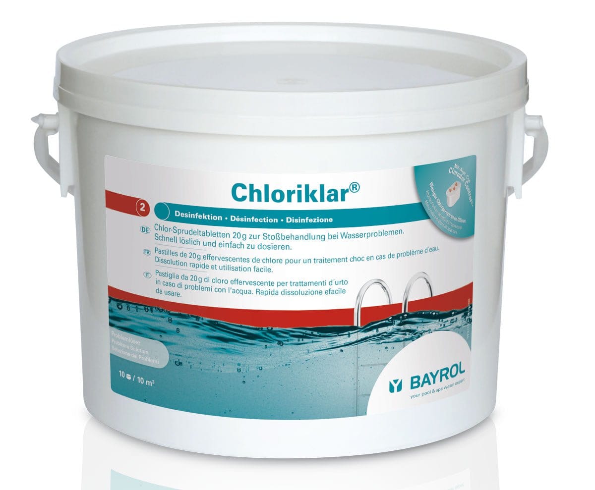Chloriklar® 20 g Tablette - Poolstark.de
