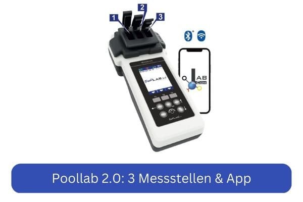 Elektronischer Pooltester PoolLab 2.0 - Poolstark.de