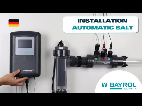 Salzelektrolyseanlage Bayrol Automatic Salt AS5 (Dosieranlage) Installationsvideo